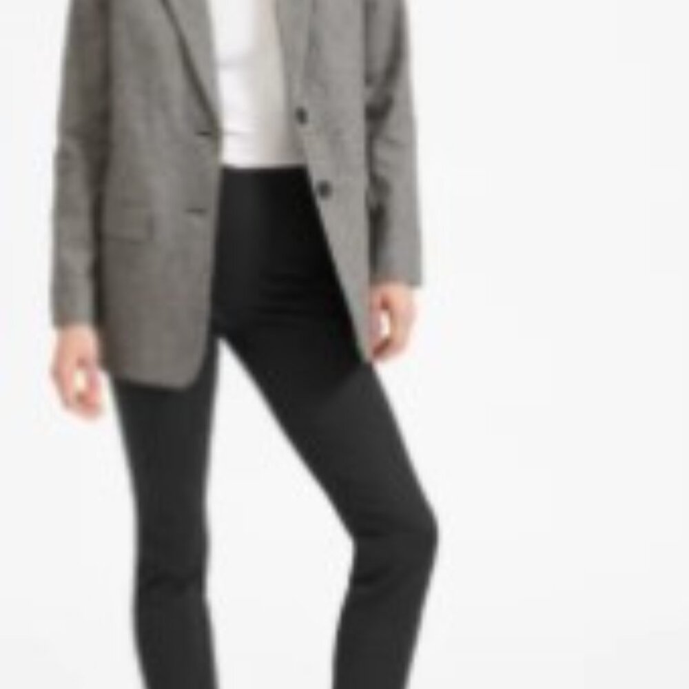 Everlane side zip ankle pants black size 10